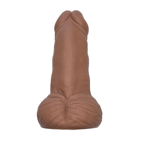 DIABLO PICANTE - GIOCATTOLO ANTISTRESS A FORMA DI PENE COLOR MULATTO HOT DEVIL